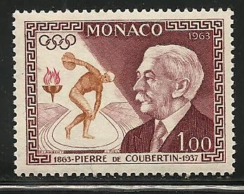 Monaco # 548, Mint Never Hinge