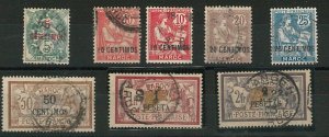 56853 - MOROCCO: Bureaux Francaise - STAMPS: NICE LOT used...-