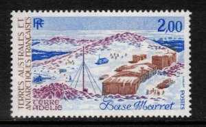 FRENCH ANTARCTIC 1987 Marret Base; Scott 128, Yvert 127; MNH