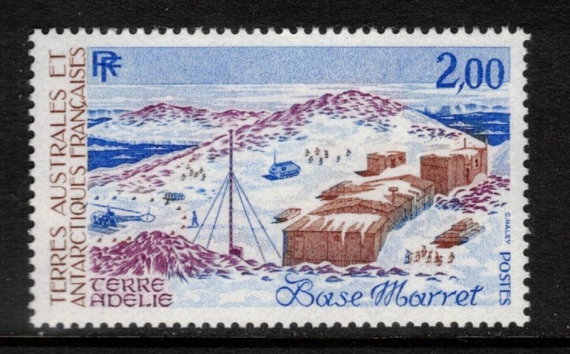 FRENCH ANTARCTIC 1987 Marret Base; Scott 128, Yvert 127; MNH