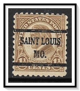 US Precancel #582-43 St Louis MO Used