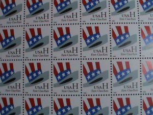 ​UNITED STATES-1998-SC#3260-UNCLE SAN'S HAT- H FIRST CLASS RATE MNH FULL SHEET