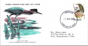 Barbados, Worldwide First Day Cover, Birds