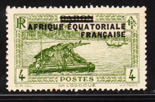 French Equatorial Africa - Scott # 3 - FVF MNH