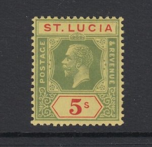 St. Lucia, Scott 89 (SG 105), MHR