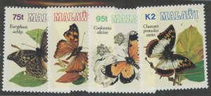 Malawi #616-619 Mint (NH) Single (Complete Set) (Butterflies)