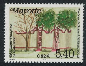 Mayotte Sultan Andriantsouli's Tomb 2000 MNH SG#108