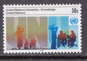 United Nations - New York, # 444, UN University, Mint NH, 1/2 Cat