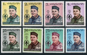 Afghanistan 623-626,C32-C35,MNH.Michel 695-702. Boy Scouts,1962.