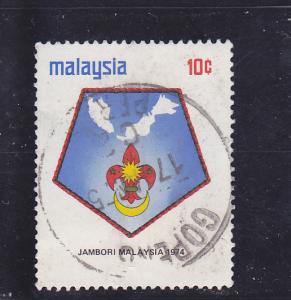 Malaysia  Scott#  115  Used