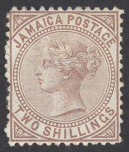 Jamaica Sc# 29 MH 1897 2sh Queen Victoria