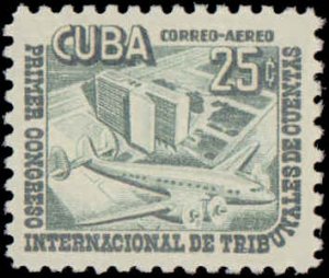 Cuba #C90-C91, Complete Set(2), 1953, Hinged