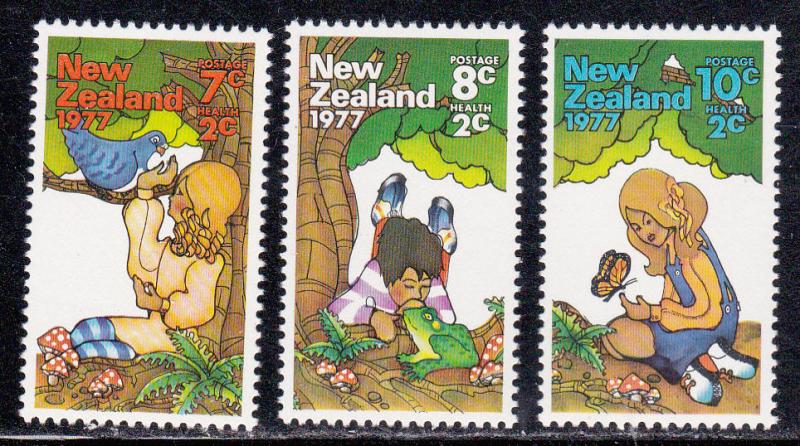 New Zealand  # B98-100, Health Stamps, Mint NH