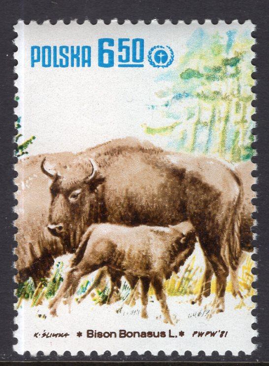 Poland 2471d Bison MNH VF