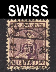 Switzerland Scott B7 VF to XF used. Splendid SON cds.  FREE...