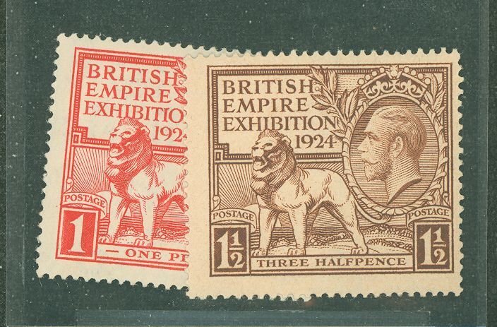 Great Britain #185-186  Single (Complete Set)