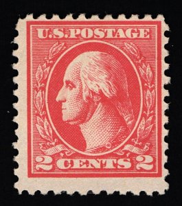 EXCELLENT GENUINE SCOTT #528A F-VF MINT OG NH 1920 TYPE-VI OFFSET PRINTING 18883