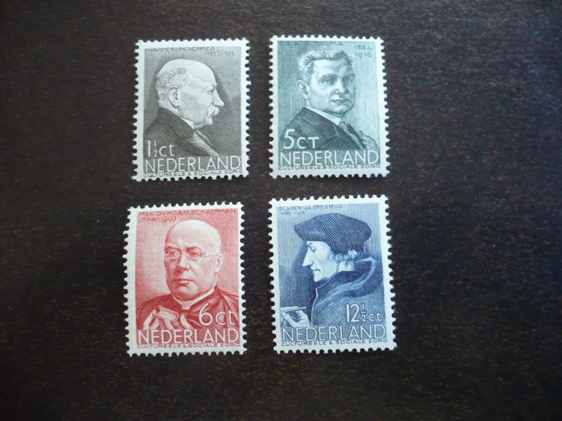 Stamps - Netherlands - Scott# B86-B89 - Mint Never Hinged Set of 4 Stamps