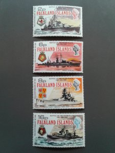 Falkland Islands 237-240 VF MNH. Scott $ 22.00