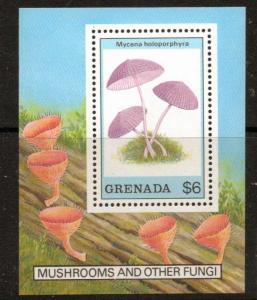 GRENADA SGMS2039a 1989 FUNGI MNH