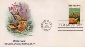 United States, First Day Cover, Marine Life