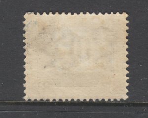 Malaya Sc 27 MLH. 1904 3c brown & gray Tiger watermarked sideways