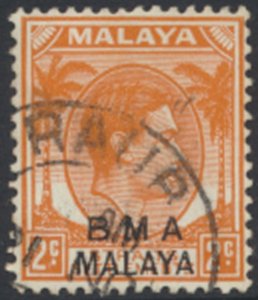 Straits Settlements  OPT BMA Malaya  SC# 257   Used  see details & scans