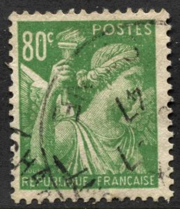 France #376 Iris Used CV$0.30