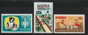 Nigeria 376-78 Children Mint NH