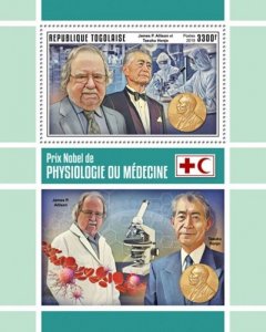 Togo - 2019 Nobel Physiology or Medicine - Souvenir Sheet - TG190148b