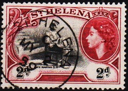 St.Helena. 1953 2d S.G.156 Fine Used