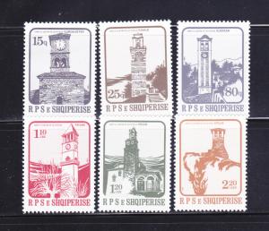 Albania 2106-2111 Set MHR Clock Towers