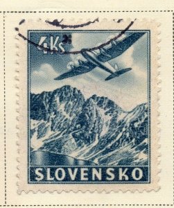 Czechoslovakia 1939 Early Issue Fine Used 4Ks. NW-168127