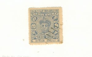 COCHIN -INDIA FEUDATORY STATE 85 USED 5 BIN $0.50