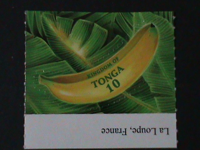 TONGA-2001-SC#1054a -BEAUTIFUL LOVELY BANANA-DIE CUT- MNH -VF-HARD TO FIND