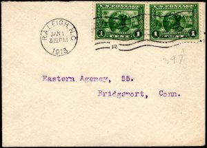 US Early Commemoratives #397 Used