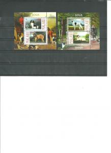 Malawi 2010  MNH  Dogs  S/S