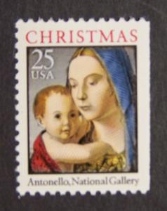 # 2514a MNH 25c Madonna & Child by Antonello 1990 - (6008)
