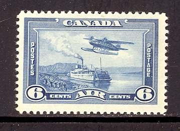 Canada C6 mint hinged SCV $ 3.50 (RS)