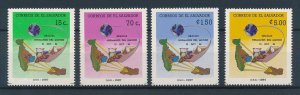 [116262] El Salvador 1987 Help for earthquakes  MNH