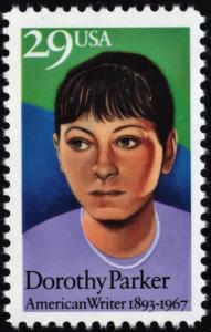 SC#2698 29¢ Dorothy Parker (1992) MNH