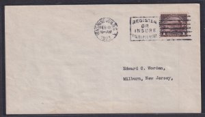 US, Scott 571, Washington DC Feb. 12, 1923 FIRST DAY cover, w/ PF cert