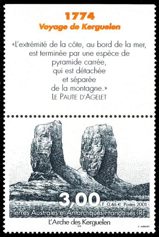 French Southern & Antarctic Territory 2001 Scott #282 Mint Never Hinged