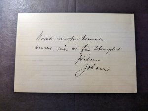 1945 Sweden VE Day Cover Norway Legation in Sweden FPO 20 to Oslo Norway