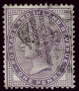 Great Britain SC#88 14 dots Used F-VF hr SCV$32.50...An Iconic Country!!