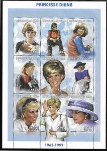 Chad Scott 714  MNH  Princess Diana