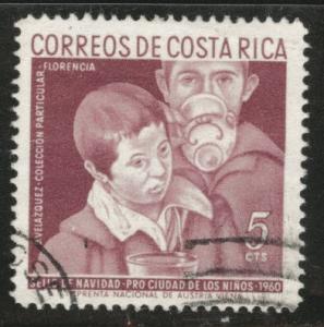 Costa Rica Scott RA9 used 1960 Postal Tax Stamp