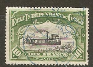 Belgian Congo 30 Used VF 1898 SCV $50.00