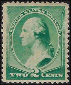 213 Mint,OG,VLH... SCV $40.00... XF