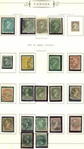 CANADA COLLECTION 1851-1974, in Weldo specialty album Mint & Used Scott $18,489.